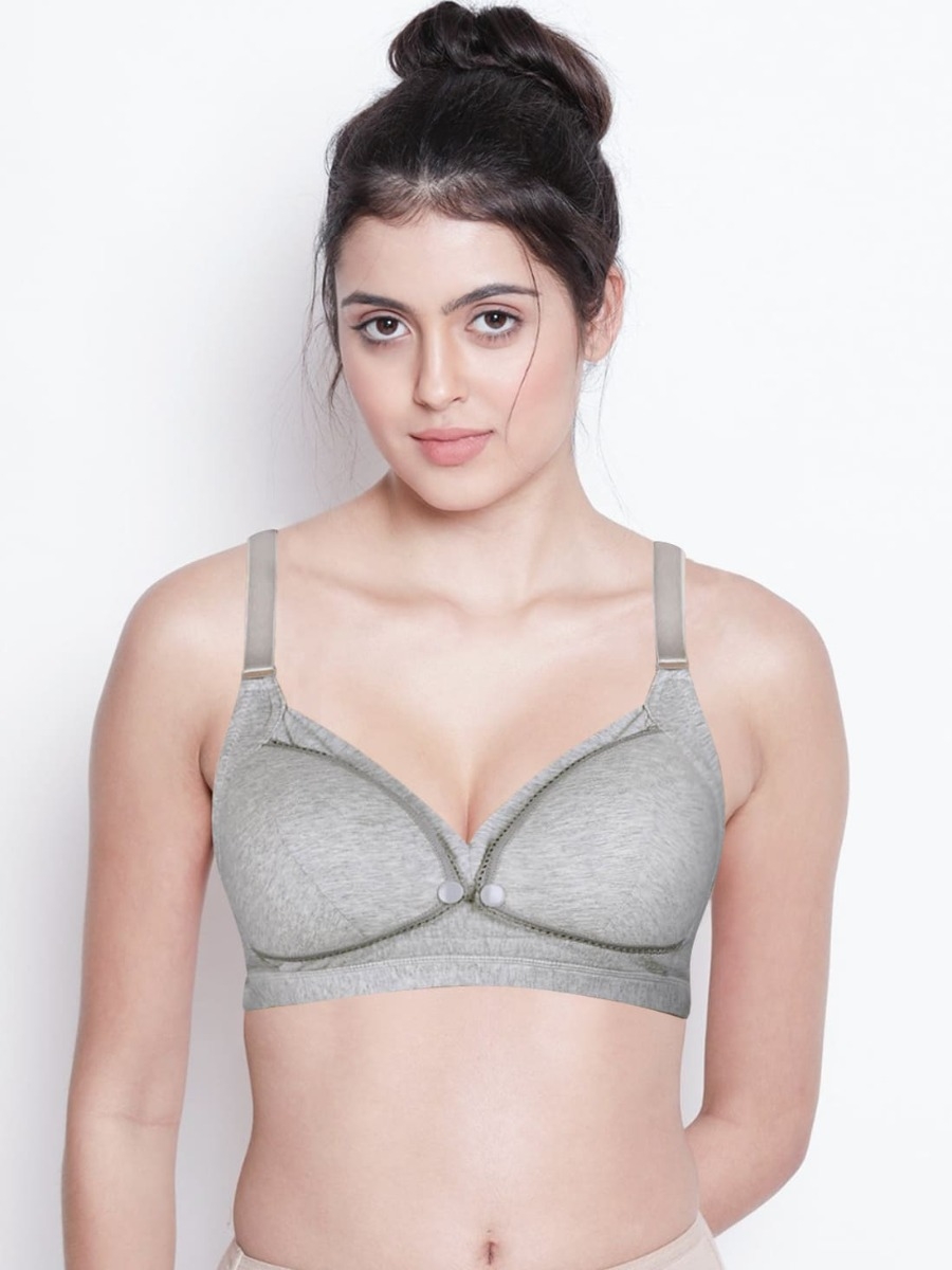 Taabu Black Beauty Heart Print Padded Wirefree T shirt Bra