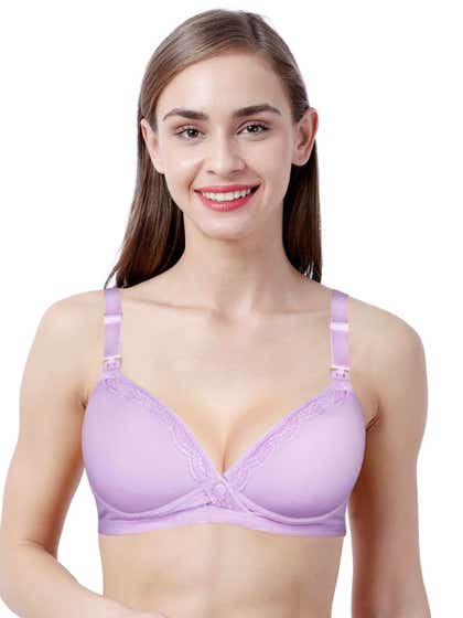 Shyle Lilac Wirefree Nursing Bra