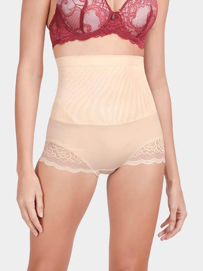 Shyle Skin High Waist Lace Panty Shapewear