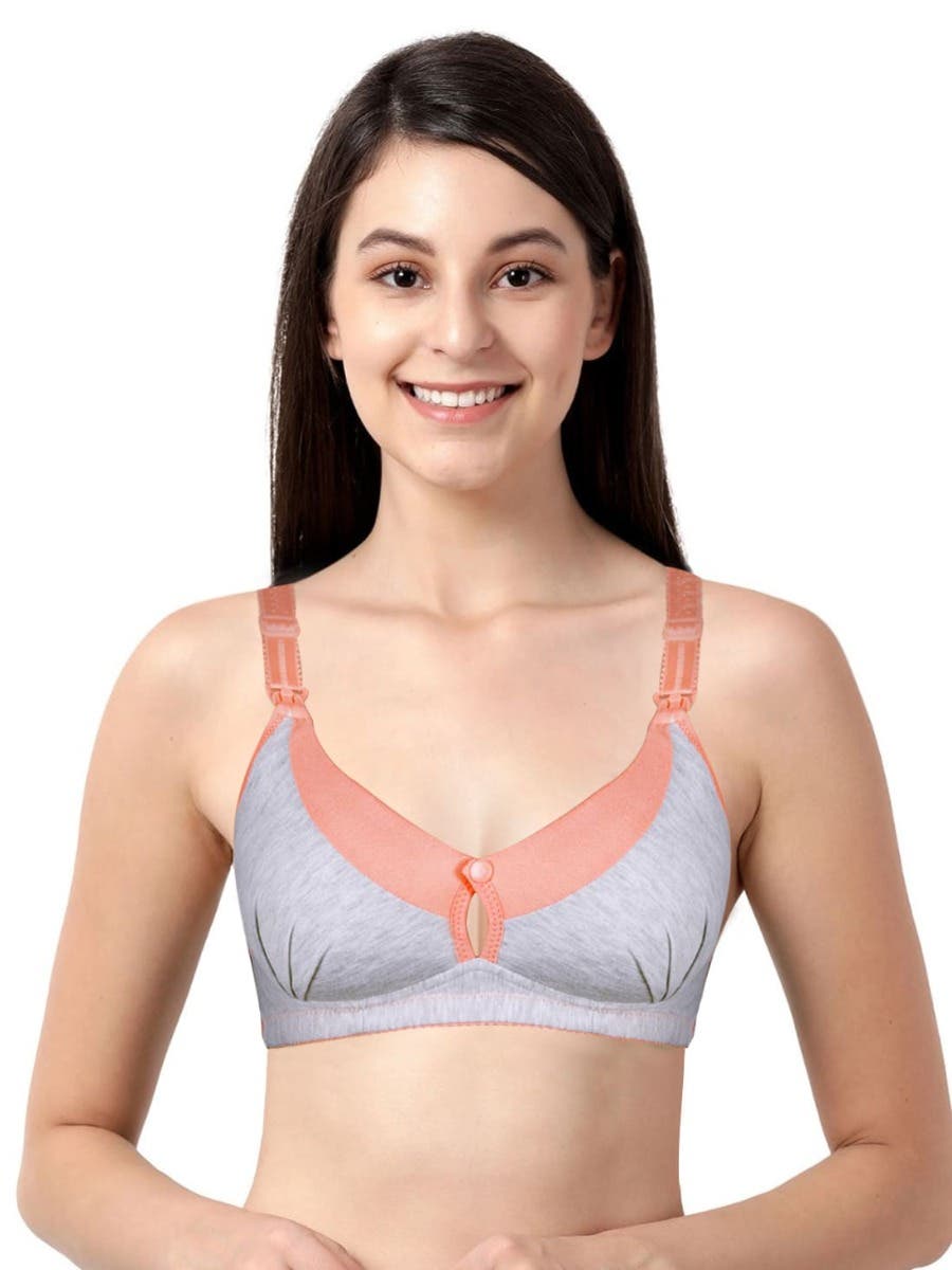 Taabu Black Beauty Heart Print Padded Wirefree T shirt Bra