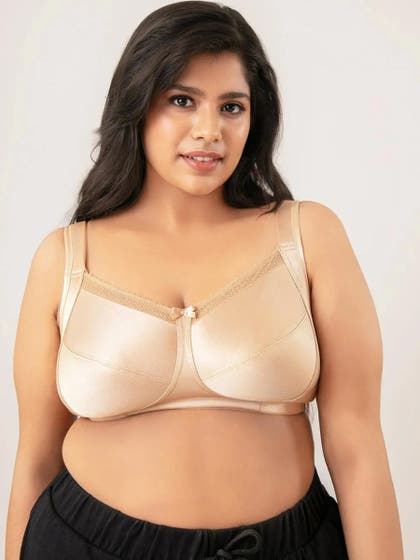 Nykaa Cubansand Skin Non-Padded Minimiser Lift me up bra
