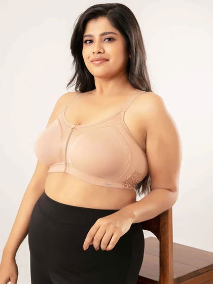 Nykaa Sand Skin Non Padded M Frame Support Me Pretty Bra