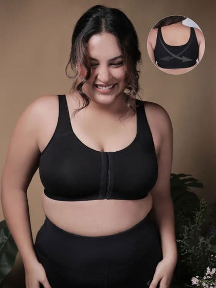Nykaa Black Non Padded Full Coverage Multi Purpose Bra