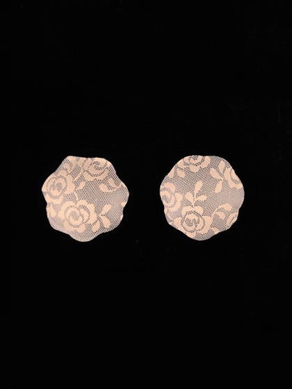 Shyle Skin Floral Lace Silicone Nipple Pad