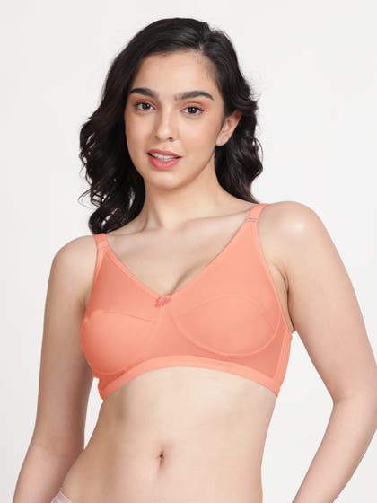 Susie PeachParfait Wirefree Seamed Everyday Bra 