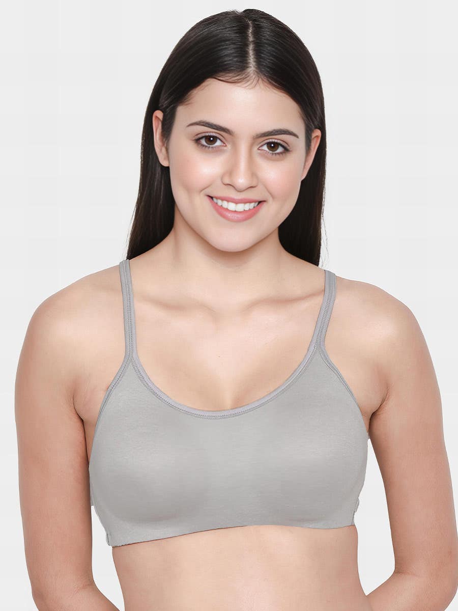 Susie Light Grey Moulded Full Coverage Everyday Bra