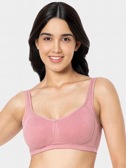 Amante Mesa Rose Super Support Solid Non Padded Non Wired Bra