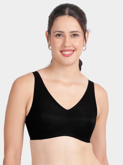 Shyle Black Beauty Nipple Pad Seamless Bra