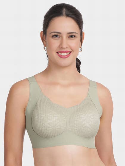 Shyle Frost Green Side And Underband Support Padded Bra