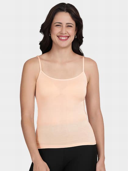 Shyle Skin U Neck Adjustable Strap Camisole