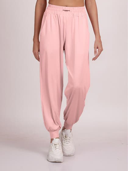 Shyle Mary Rose High Waist Casual Fit Jogger Bottoms