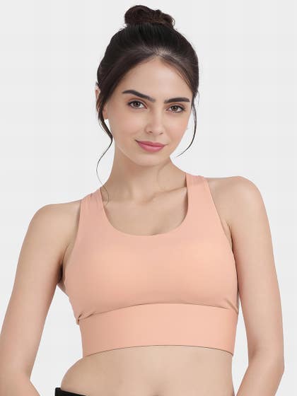 Shyle Mary Rose Medium Impact Multi Strap Padded Sports Bra