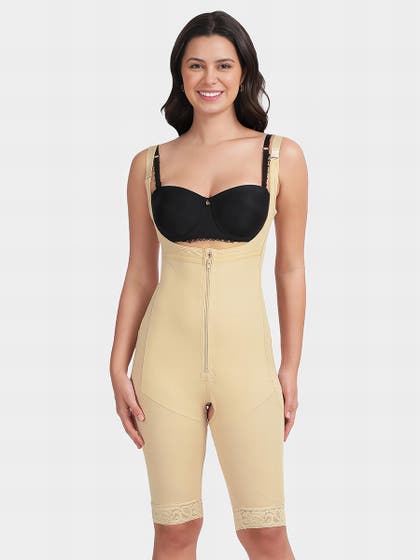 Shyle Skin Full Body Shapewear With Adjustable Detachable Straps