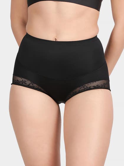 Shyle Black Beauty High Waist Tummy Toner Shapewear