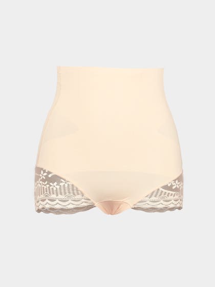 Shyle Skin High Waist Tummy And Butt Lace Shapewear