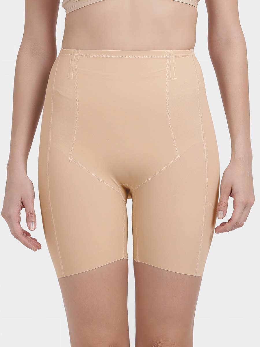 Shyle Pearled Ivory High Waist Tummy Shapewear