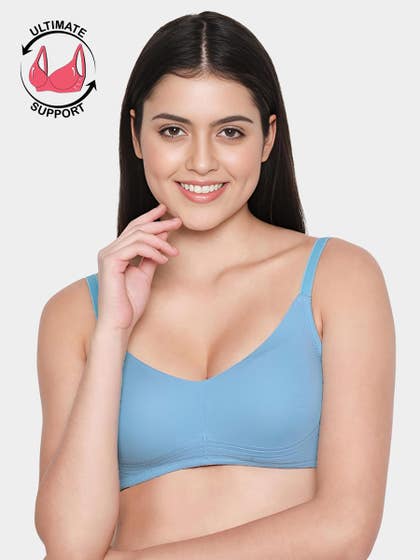 Susie AngelFalls Blue Bottom Encircled Moulded Everyday Bra