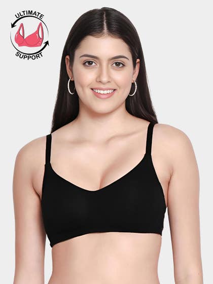 Susie BlackBeauty Bottom Encircled Moulded Everyday Bra