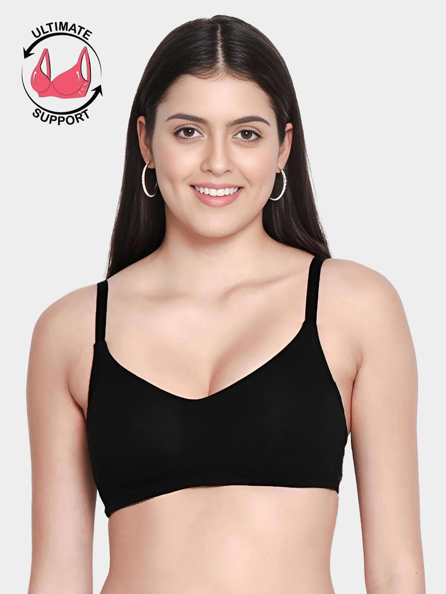 Susie BlackBeauty Bottom Encircled Moulded Everyday Bra