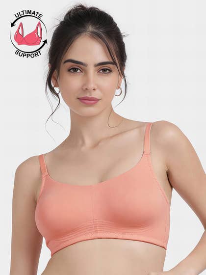 Susie Peach Parfait Bottom Encircled Moulded Everyday Bra