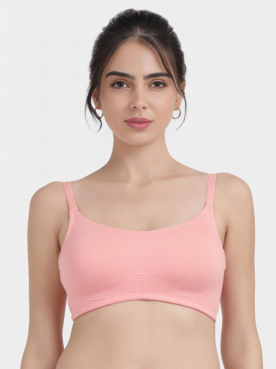 Susie Tickled Pink Bottom Encircled Moulded Everyday Bra