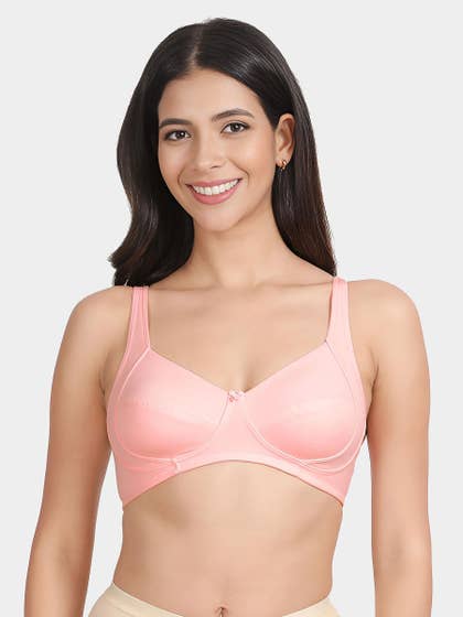 Susie Tickled Pink Non Padded Everyday Side Support Bra