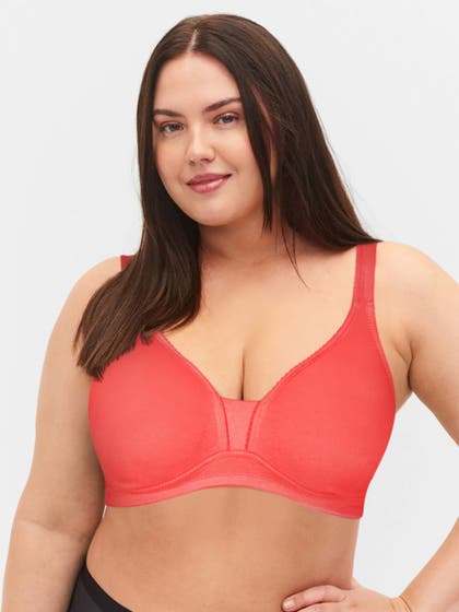 Susie Dubarry Orange Non Padded Moulded Plunge Bra