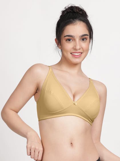Susie Buff Skin Non Padded Everyday Plunge Bra