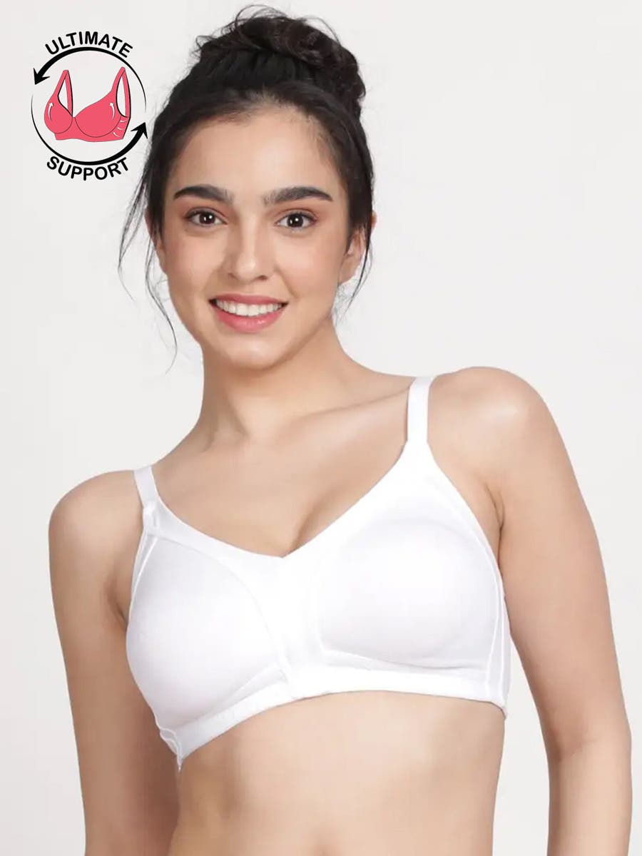 Susie White Wirefree M Frame Hi Support Minimizer Bra