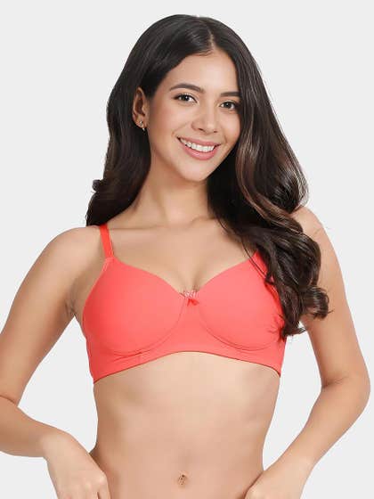 Susie Dubarry Solid Cotton Padded Everyday Bra