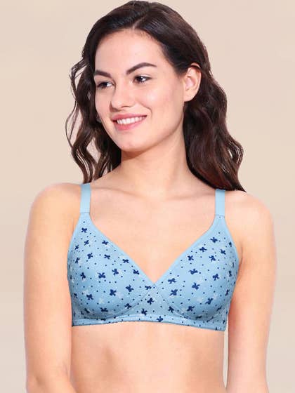 Enamor Sweet Bow Printed T-Shirt Bra