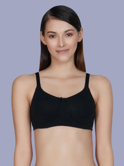 Amante Black Non Padded Full Coverage Everyday Bra