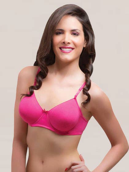 Laavian Pink Underwired T-shirt Bra