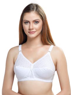 Lacework Bra - Buy 36DD White Bra Online India