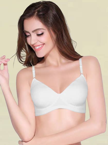 Liberti World White Seamless Everyday Bra