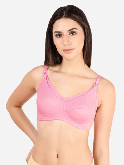 Susie Baby Pink Clip-On Full Coverage Nursing Bra