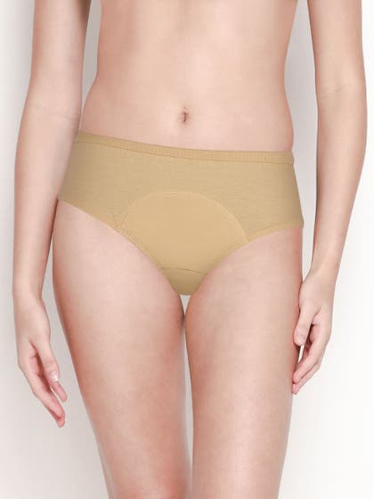 Susie Buff Skin Full Coverage Cotton Period Panty