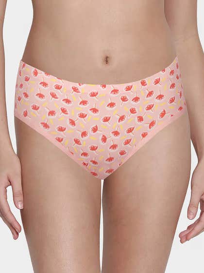 Susie Veiled Rose Floral Fantasy Full Coverage Hipster Panty