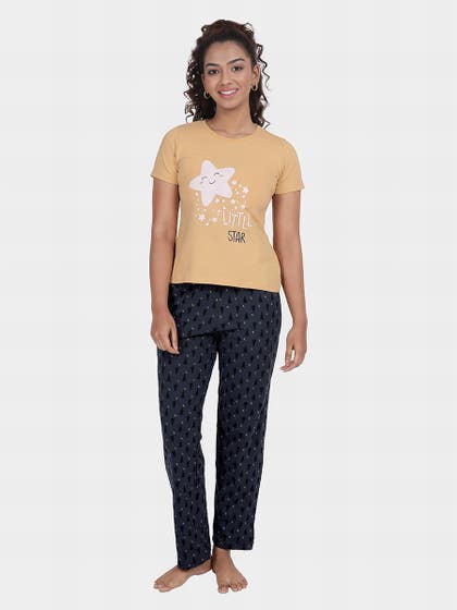 Shyaway Teens Moonlit Ocean Night Sky Pyjama Set