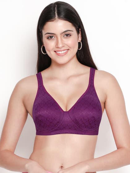 Laavian Wine Wirefree Everyday Bra