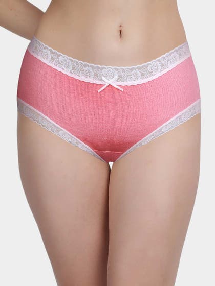 Susie Candy Pink Low Waist Hipster Panty