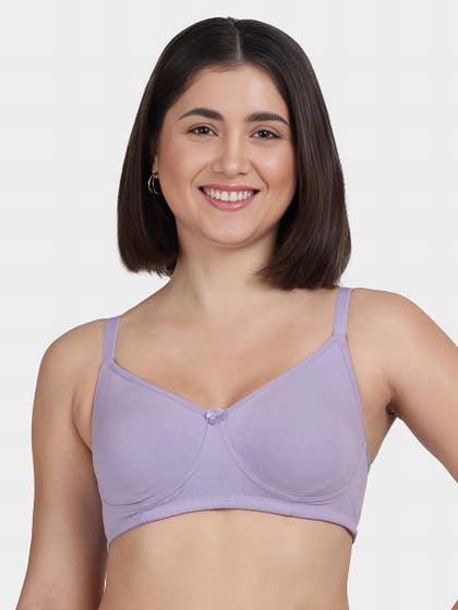 Susie Lavender Secret Side Shaper Basic Moulded Bra