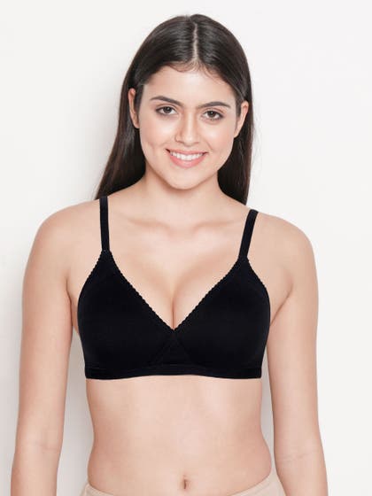 Susie Black Beauty Side Shaper 3/4 Coverage Moulded Bra