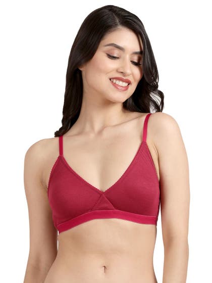 Susie Sangria Wine Side Shaper 3/4 Coverage Moulded Bra