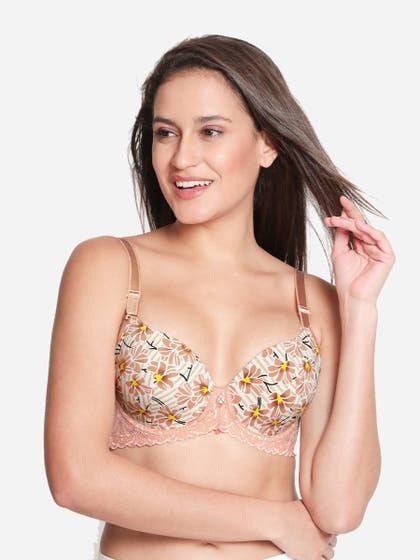 Susie Alesan Skin Casual Padded Wired T shirt Bra