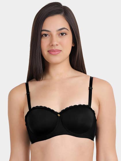 Susie Black Beauty Top Lace Wired Balconette Bra