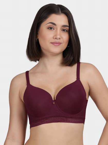 Susie Rio Red Underband Lace Padded Wired Bra