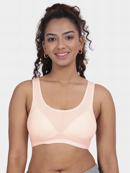 Shyaway Teens Peach Darted Padded Everyday Bra