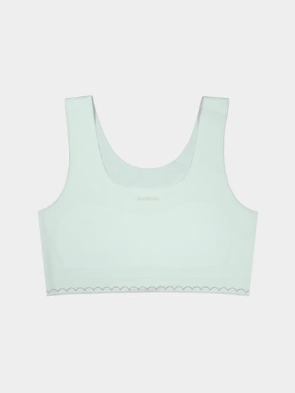 Shyaway Teens Pale Green Lightly Padded Seamless Bra