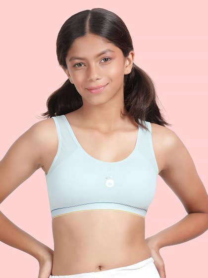 Shyaway Tweens Powder Blue Removable Padding Teens Bra